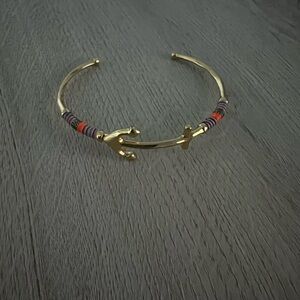 STELLA AND DOT VOYAGER ANCHOR CUFF BRACELET